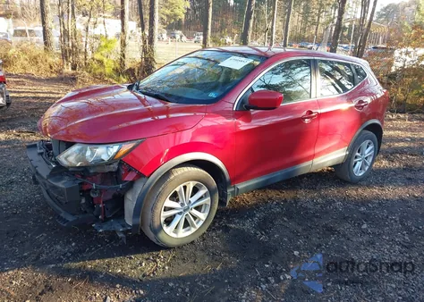 2017 Nissan Rogue Sport S z USA, uszkodzony, nr VIN JN1BJ1CR2HW121825
